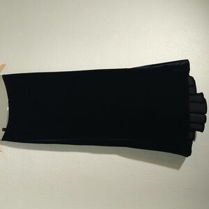 Flora Nikrooz Black Velvet  skirt size S